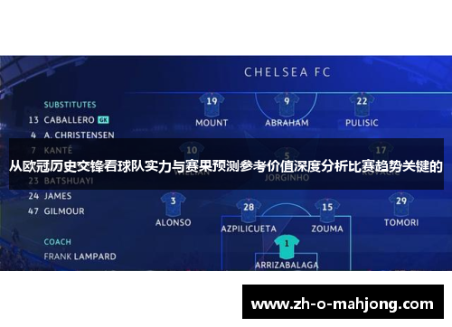 从欧冠历史交锋看球队实力与赛果预测参考价值深度分析比赛趋势关键的 从欧冠历史交锋看球队实力与赛果预测参考价值深度分析比赛趋势关键的